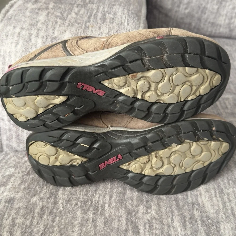 Teva‎ Waterproof Skylake Women's  US 7 Gray Brown Purple Outdoor Trail Hiking - Picture 9 of 9